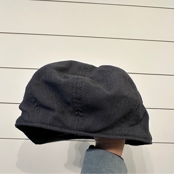 Concept One Accessories Peaked Flat Cap Grey Color - Picture 3 of 5